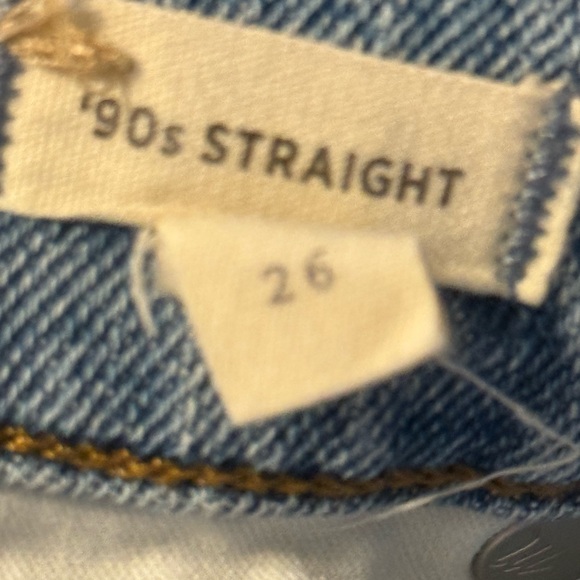 Madewell Light Blue Straight Leg Jeans - Picture 4 of 4